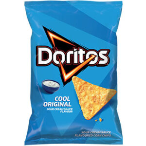 Čipši kukurūzas Doritos krējuma mērces garšu 100g