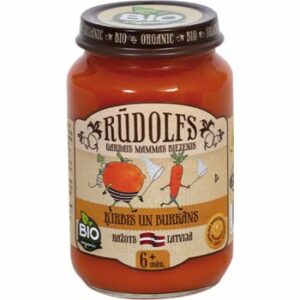 Biezenis Rūdolfs ķirbju-burkānu Bio 190g