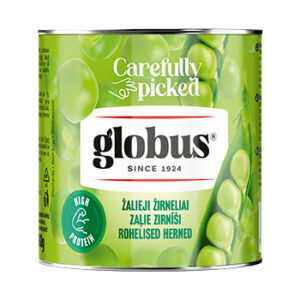 Zirnīši smalkie saldie Globus 400 g (280g)