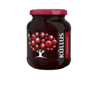 Ievārījums meža dzērveņu Kullus 410g