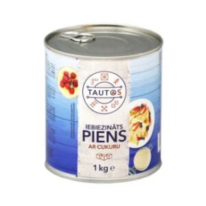 Iebiezināts piens Tautas ar cukuru 1kg