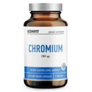 Chromium kapsulas 200mg Iconfit N90