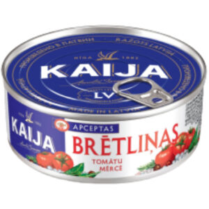 Konservi Brētliņas tom.mērcē Kaija 240g