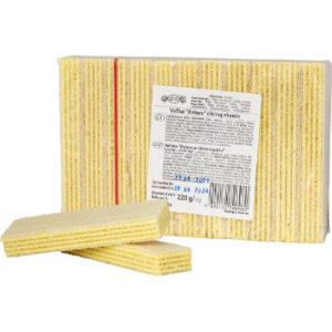 Vafeles Bolero ar citrona garšu 220g