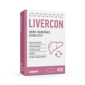 Livercon kapsulas Iconfit N30