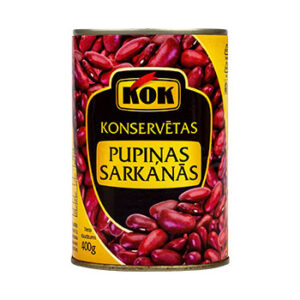 Pupiņas sarkanās Kok 400g/240g