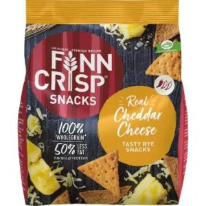 Sausmaizītes Finn Crips rudzu ar čedara sieru 150g