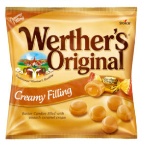 Konfektes karameles ar pildījumu Werther's Original 135g