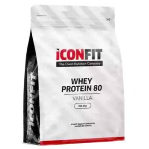 Proteīns sūkalu 80 vaniļas Iconfit 1kg