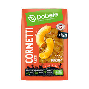 Makaroni Dobele Cornetti rigati radziņi 500g