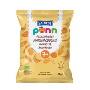 Čipsi kukurūzas bērniem Ponn Organic ar mango