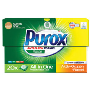 Veļas mazgāšanas kapsulas Purox Universal 20gb