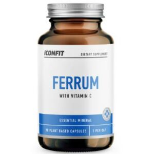 Dzelzs ar vitamīnu C 20mg Iconfit N90