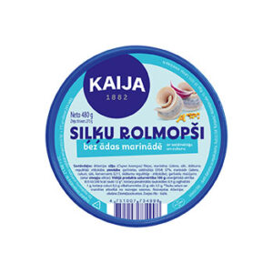 Siļķu rolmopši marinādē bez ādas 480/273g