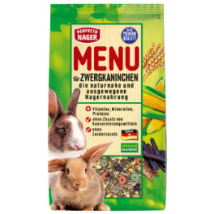 Barība grauzējiem Perfecto Premium Menu trušiem 1kg