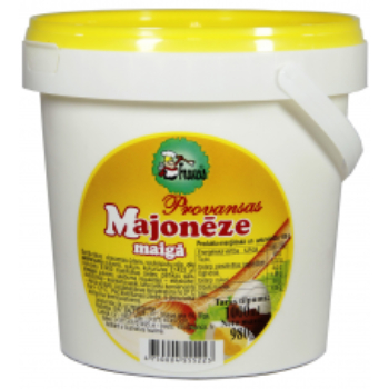 297AA81C9ED6FBBB400110A488B3856C0D01E67EE4E490B17B69720691A89B4F Majonēze Provansas maigā 0.980g