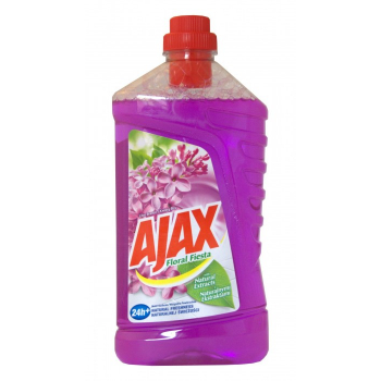 52B6C91F76D613CEF218501AAC37D8045F95532CB57C76FF37ED65C9FE246238 Tīrīšanas līdzeklis Ajax Floral Fiesta Lilac univers.1l