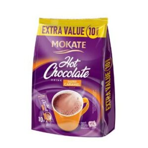 Šokolādes dzēriens Mokate Salted Caramel 18gx10gab