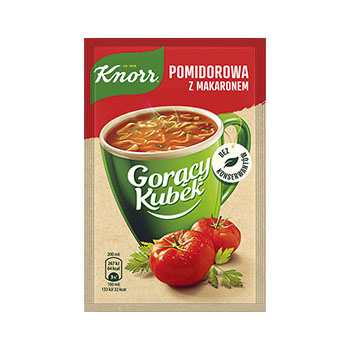 9D96C7531FC6091C38A8BA2B9FB7DD07875773A4C602C0EF94D704311BE9C638 Zupa Knorr Cas tomātu ar makaroniem 19g