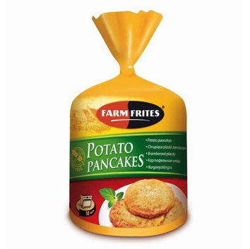 B58F350DE6DE10B6499B54CDE825CEFA6ECB21C24729ACBABCF934CB1B81CBBD Kartupeļu pankūkas Farm Frites 540g