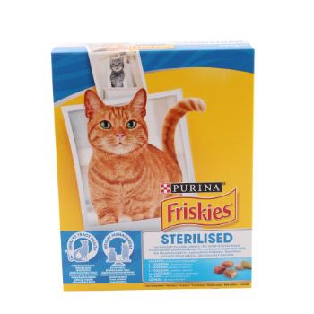 37FF12FC15524829CF2FEFB59FEC0FD83ACFCDE68D93F126C998E74F5671644F Barība kaķiem Friskies Steril 300g
