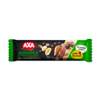 A29F5AA73AF0B757BBE299D8ED6F1C503DD0081CC158B864A06D24D322AEAB3B Batoniņš Axa ar mandelēm