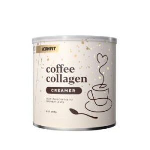 Kafijas krējums kolagēna ar vaniļas garšu Iconfit 300g