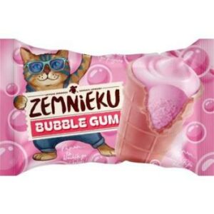 Saldējums Zemnieku bubble gum glāzītē 120ml/65g