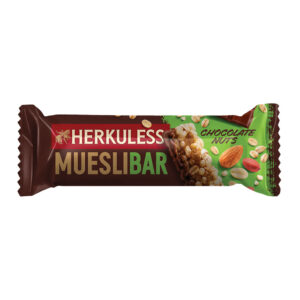 Batoniņš Herkuless musli piena šok./rieksti 25g