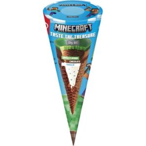 Saldējums Minecraft konuss 115ml/83g