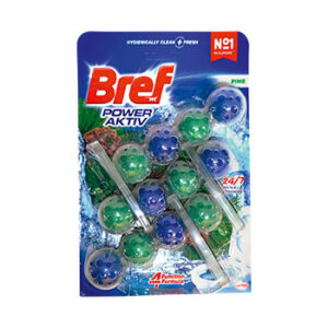 WC bloks Bref Power Active Pine Forest 3x50g