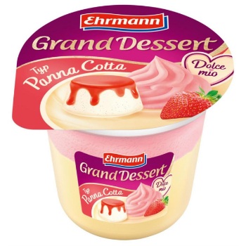 2B5CFAE5B7D482EC68D6D6710DC7F071AF7200F91EF23C04897E8B8DC0A77304 Deserts pudiņš Grand Dessert Panna Cota 190g