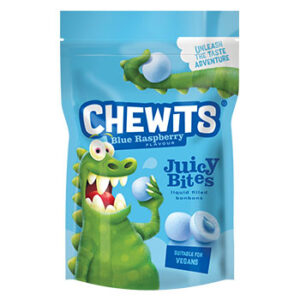 Konfektes košļ. ar kazeņu garšu Chewits Juicy Bites 115g