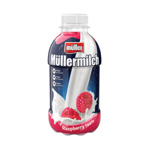 Piena dzēriens Mullermilch aveņu 1.3% 400g