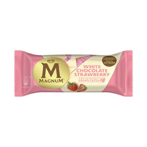 Saldējums Magnum strawb-white uz kociņa 100ml/81g
