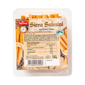 Siers kūpināts Siera Salmiņi 100g