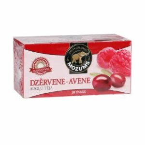 Tēja Možums dzērveņu-aveņu 20gb 30g