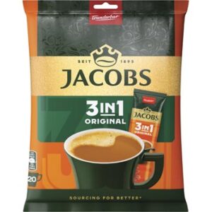 Kafija šķīstoša Jacobs 3in1 20x12.6g 252g