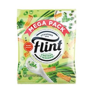 Sausiņi Flint krējums zaļumi 110g