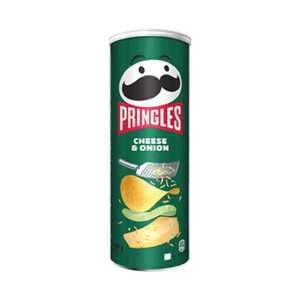 Čipsi Pringles ar sieru un sīpoliem 165g