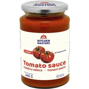 Mērce tomātu klasiskā Kitchen Master 440g