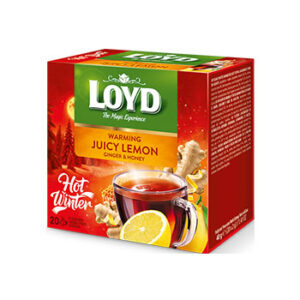 Tēja Loyd Pyramids Warming ar citrona garšu 40g