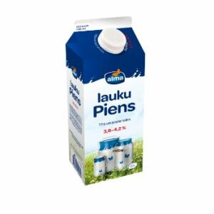 Piens Alma Lauku 3.6-4.2% tetra ar korķi 1.5L