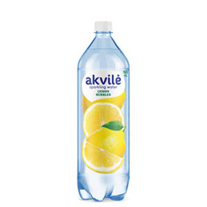 Minerālūdens Akvile ar citrona garšu viegli gāzēts 1.5l