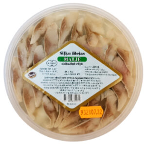 Siļķu filejas Matje gabaliņi 200g/130g Lucki