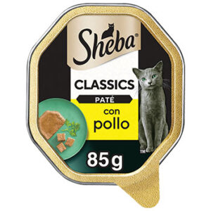 Barība kaķiem Sheba Classics Tray ar vistu 85g