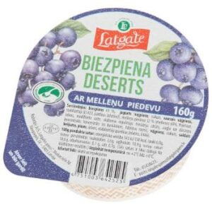 Deserts biezpiena Latgale ar melleņu piedevu 160g