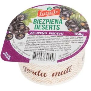 Deserts biezpiena Latgale ar upeņu piedevu 160g