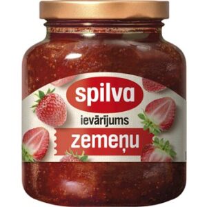 Ievārījums zemeņu Spilva 380g