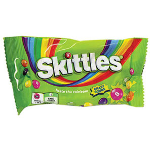 Želejkonfektes Skittles Crazy Sours 38g